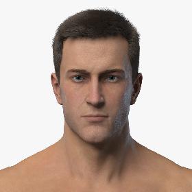 3D Model Realistic Male Jack 3D model